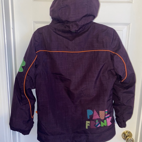 Girls paul frank snowboarding jacket Sz large - Picture 2 of 5